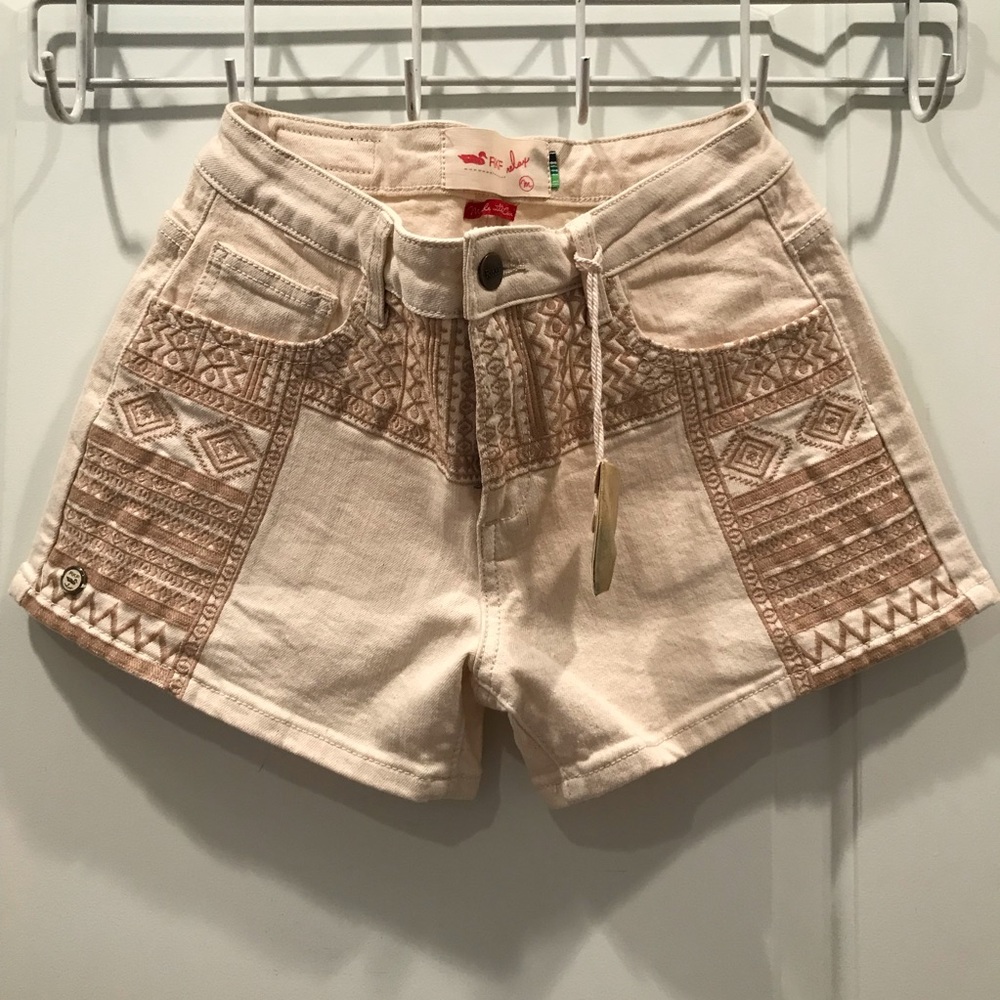 Women’s Embroidered Shorts